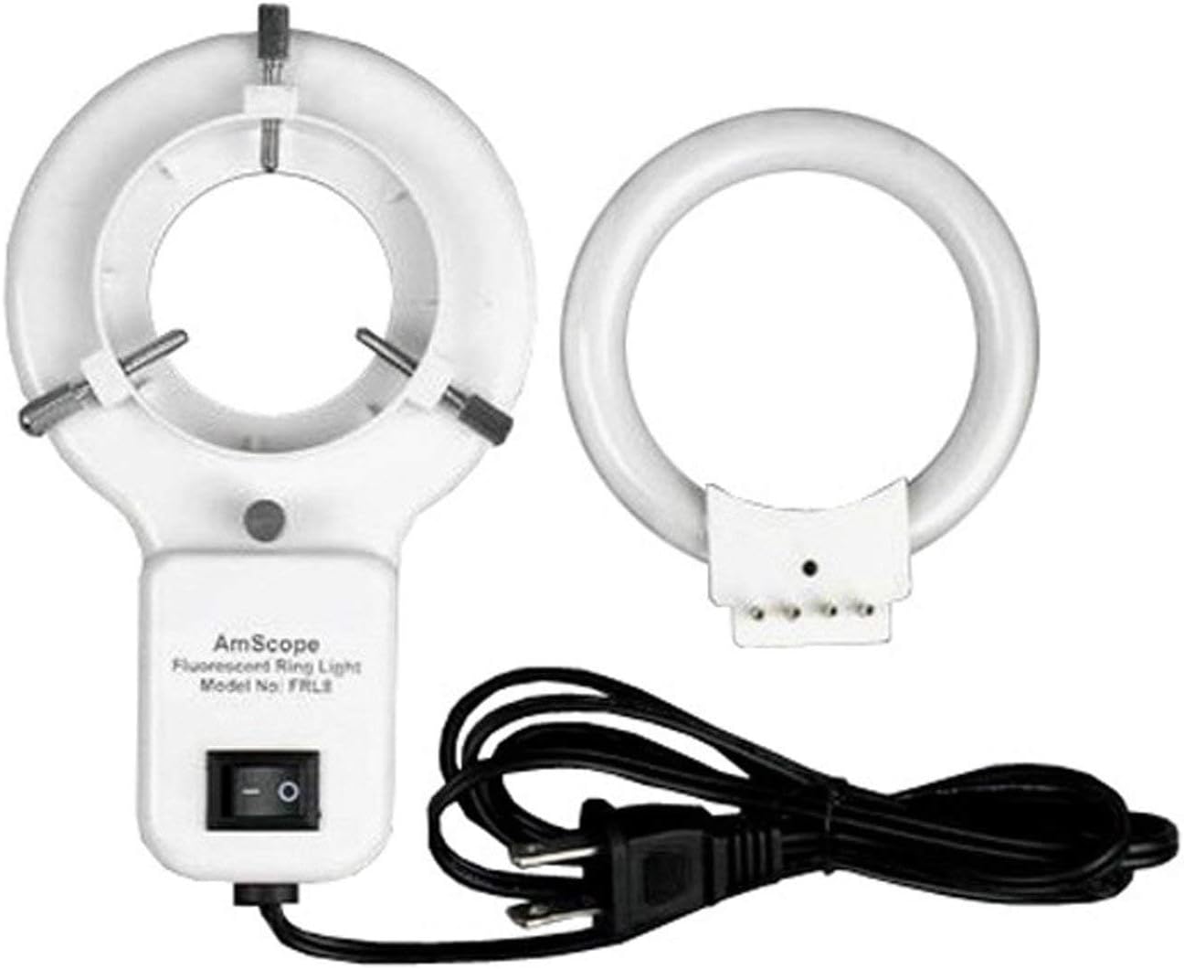 AmScope FRL8 8W Stereo Microscope Fluorescent Ring Light
