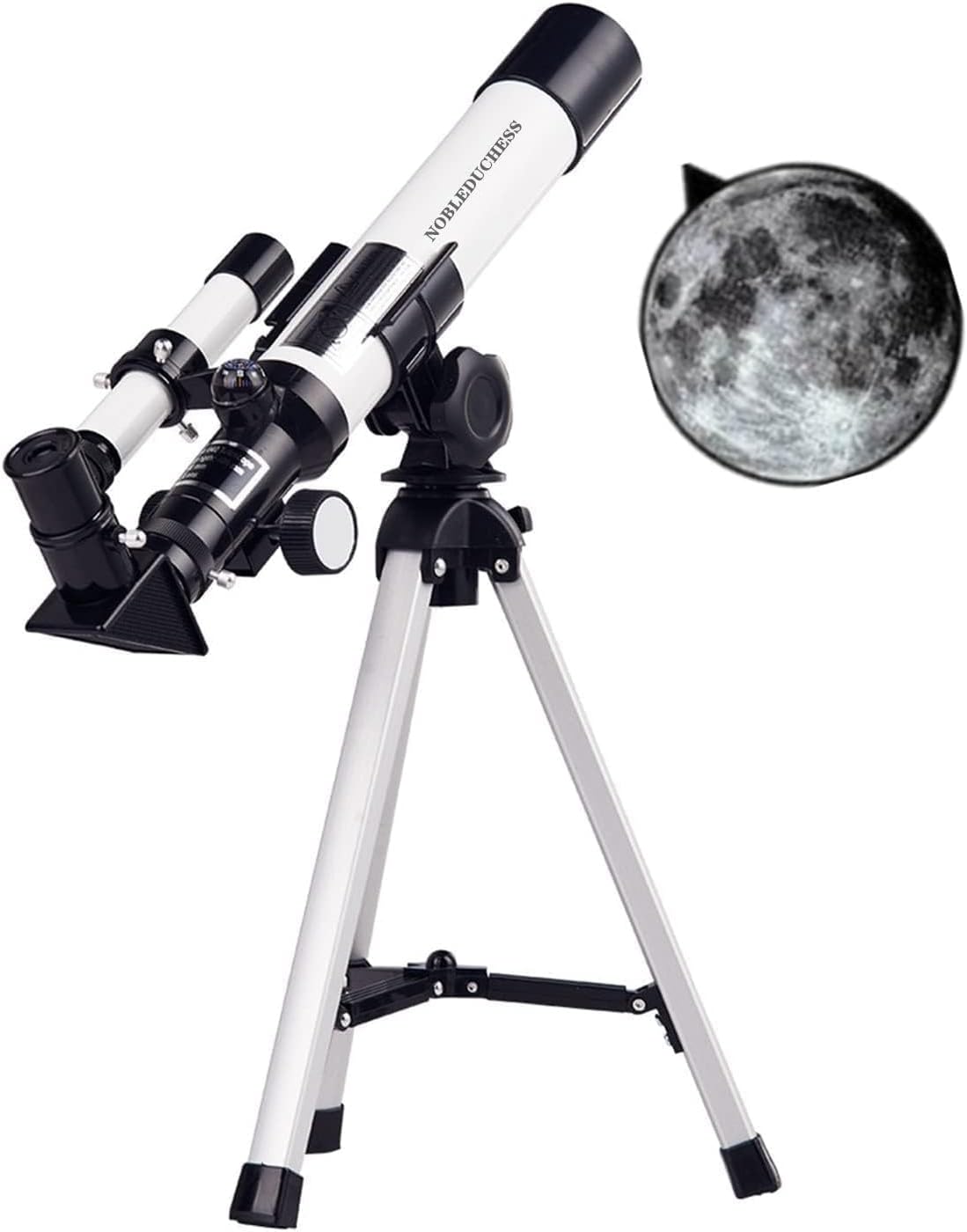 Astronomical Telescope for Kids- Professional Stargazing HD Refractor 400mm Focal Length, High Magnification Astronomical Telescope to Observe Deep Space for Kids Beginners