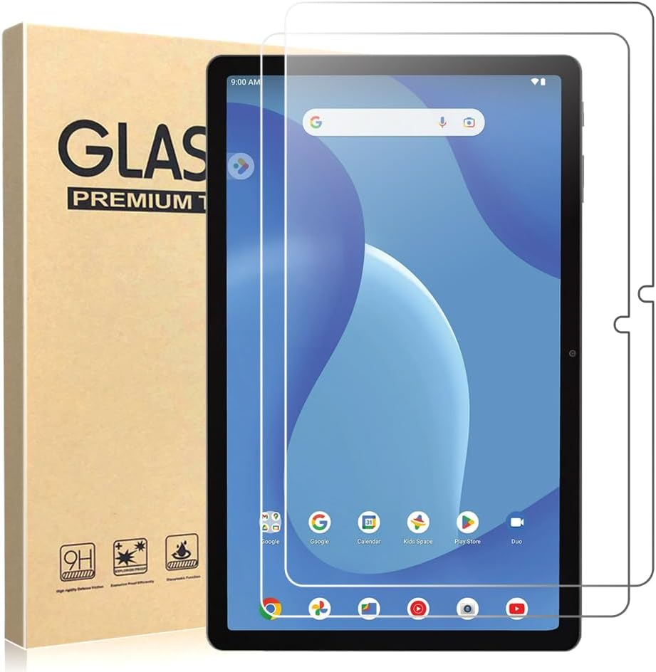 [2 Pack] Tempered Glass Screen Protector For Surf Onn 11 Tablet Pro 2023 (Model: 100110027) with 2.5D 9H HD Bubble-Free Clear Transparent Ultra thin Protective glass