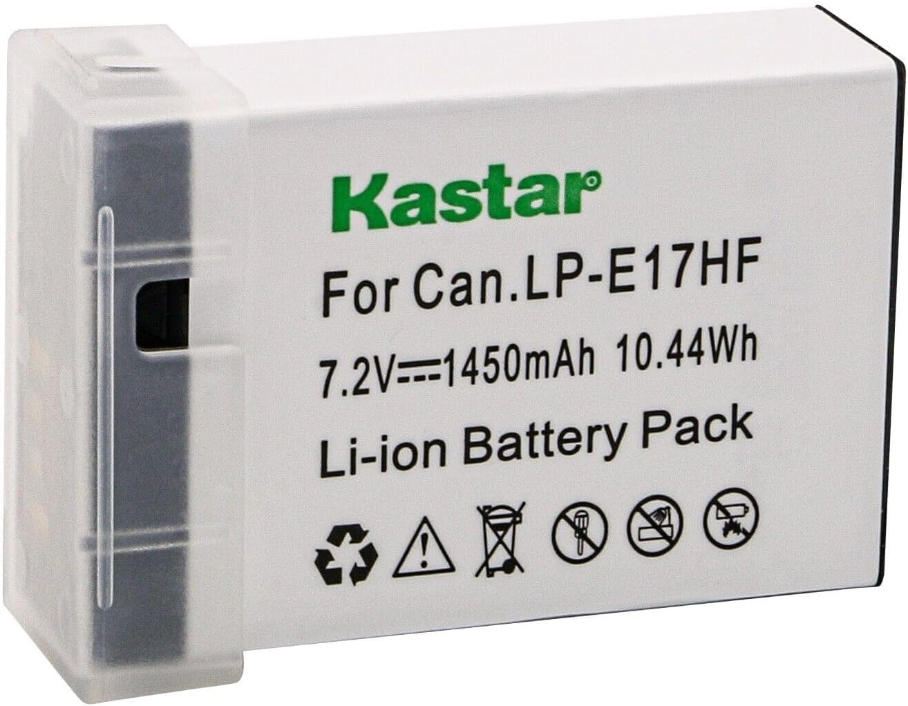 [Fully Decoded] Kastar 1-Pack LP-E17HF Battery Replacement for Canon LP-E17 LP-E17H 9967B02 Battery, LC-E17 LC-E17E Charger, Canon EOS RP EOS R8 EOS R50 EOS R100 Mirrorless Camera, BG-E18 Battery Grip